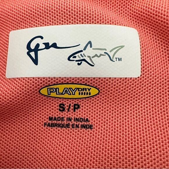Greg Norman Womens Golf Shirt Salmon Pink color.  Size SP - Picture 4 of 5